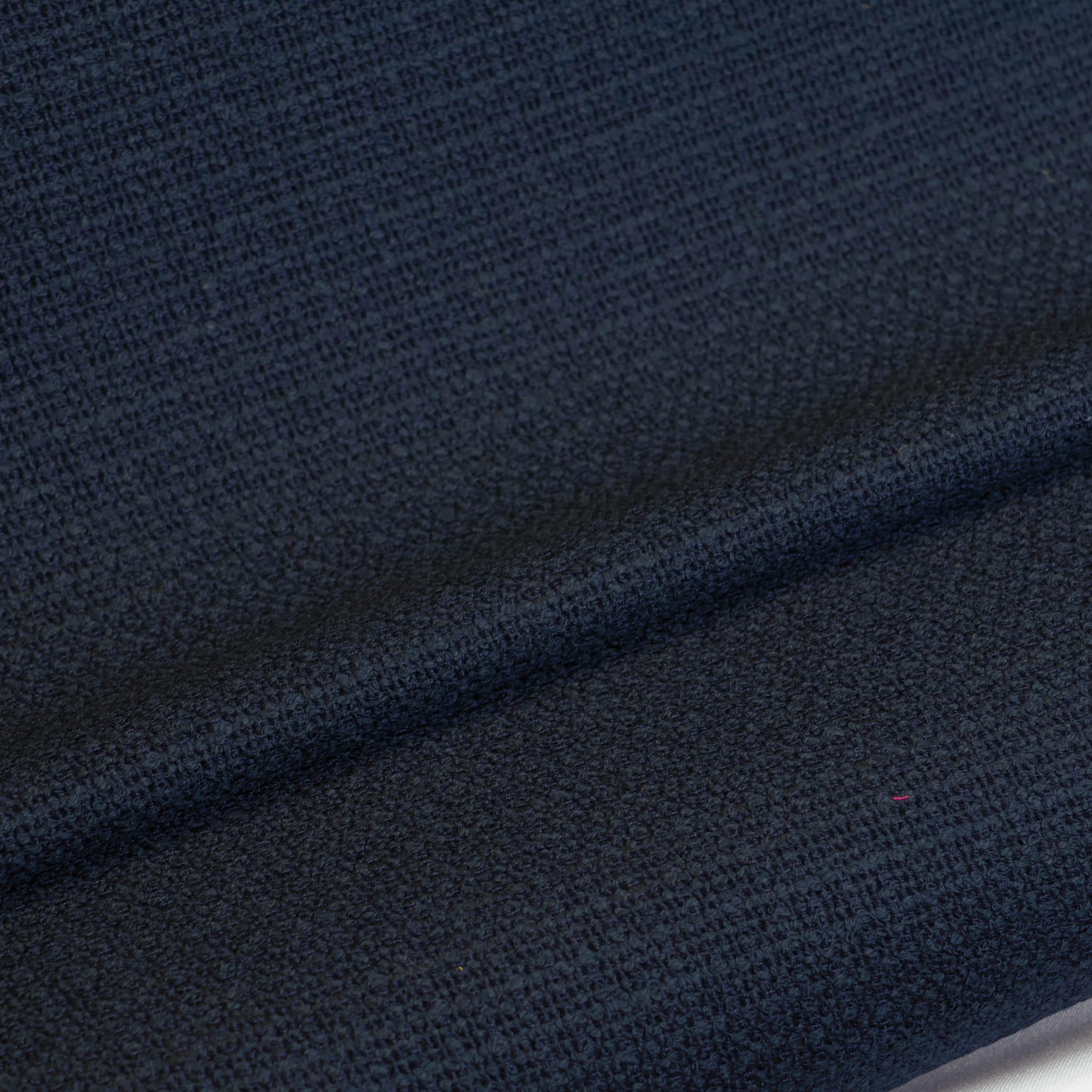 Chanelstof effen donkerblauw - Lorré