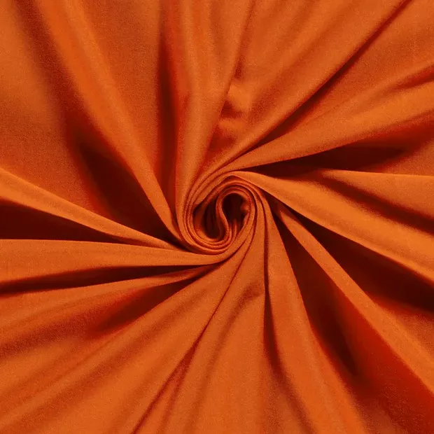 Viscose tricot oranje