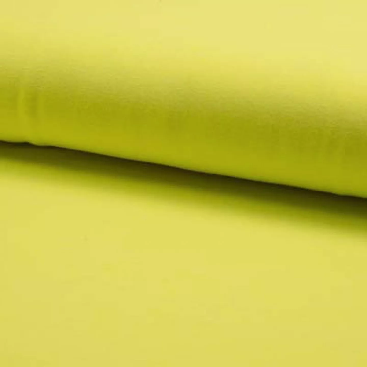 Polyester tricot neon geel