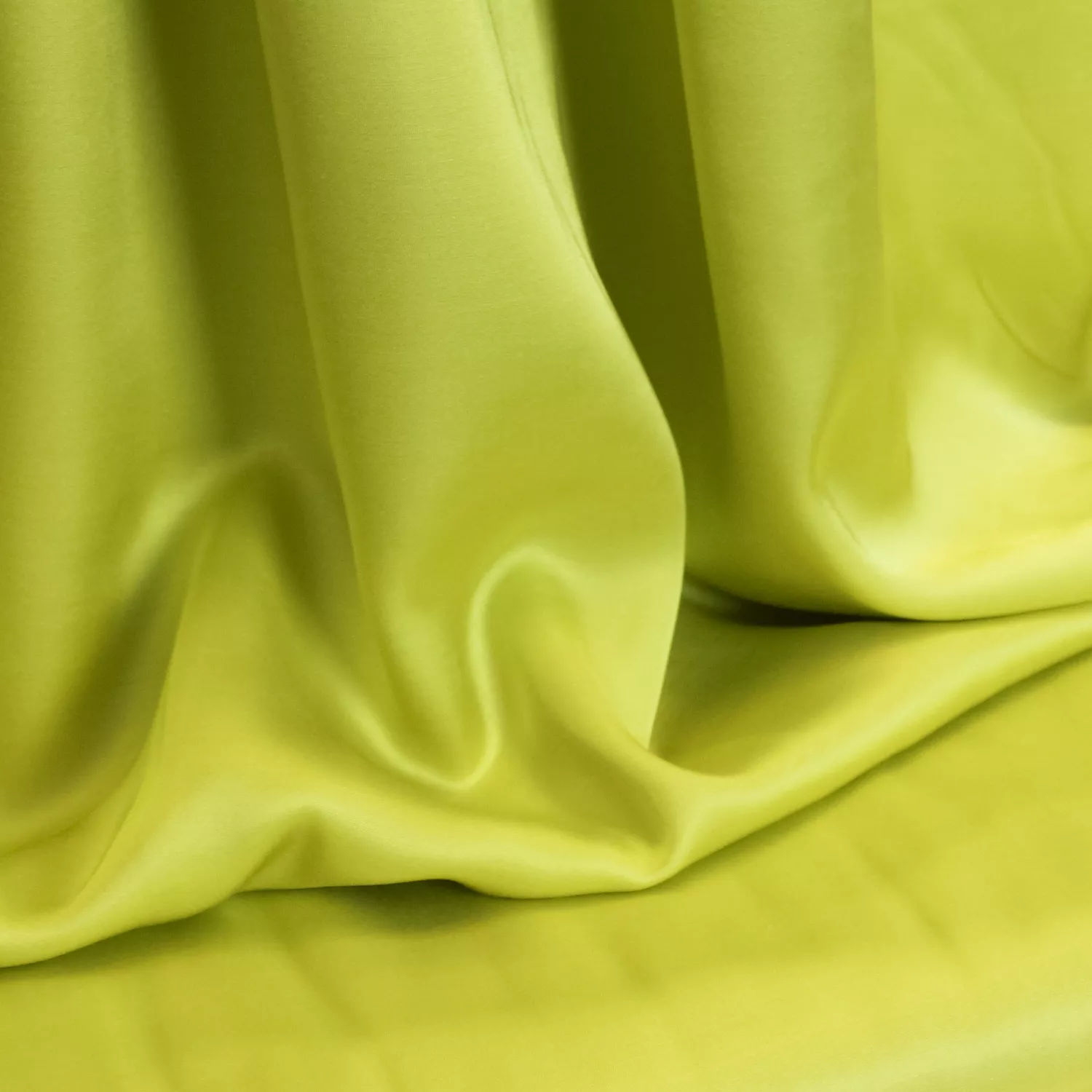 Viscose satijn limoen