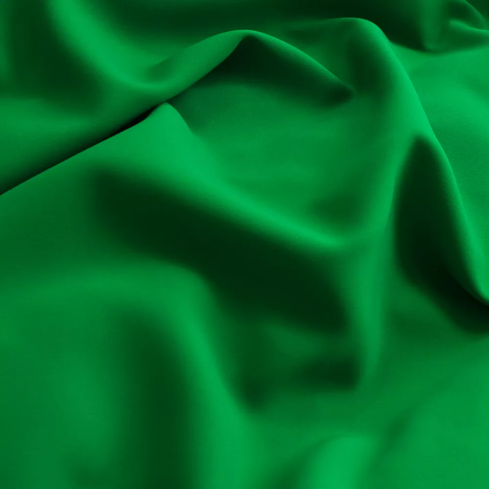 Stretch crêpe groen- Lorré