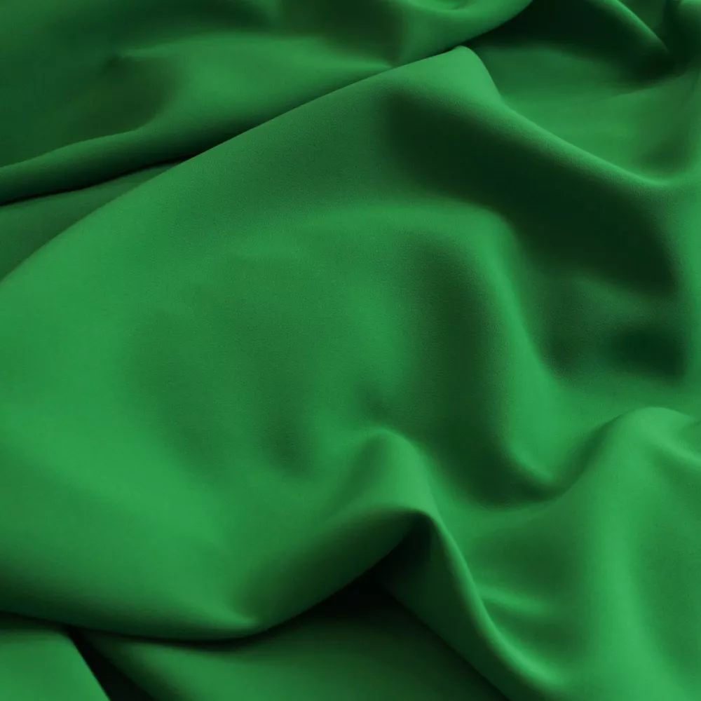 Stretch crêpe groen- Lorré