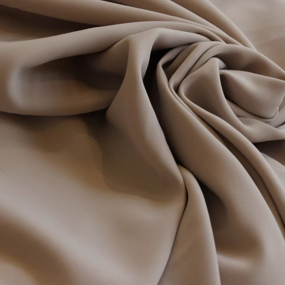 Stretch crêpe beige - Lorré