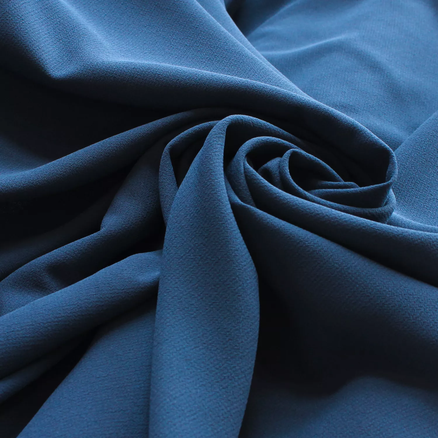 Bubbel crêpe marineblauw - Lorré