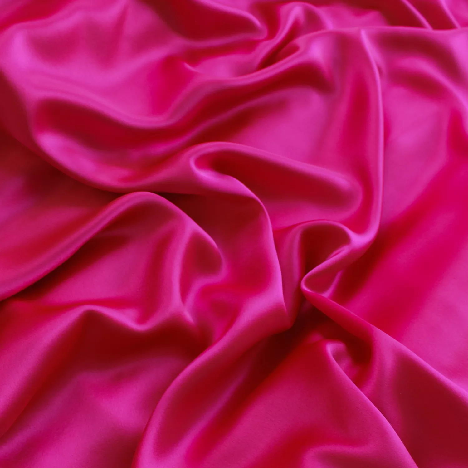 Triacetaat satijn fuchsia - Lorré