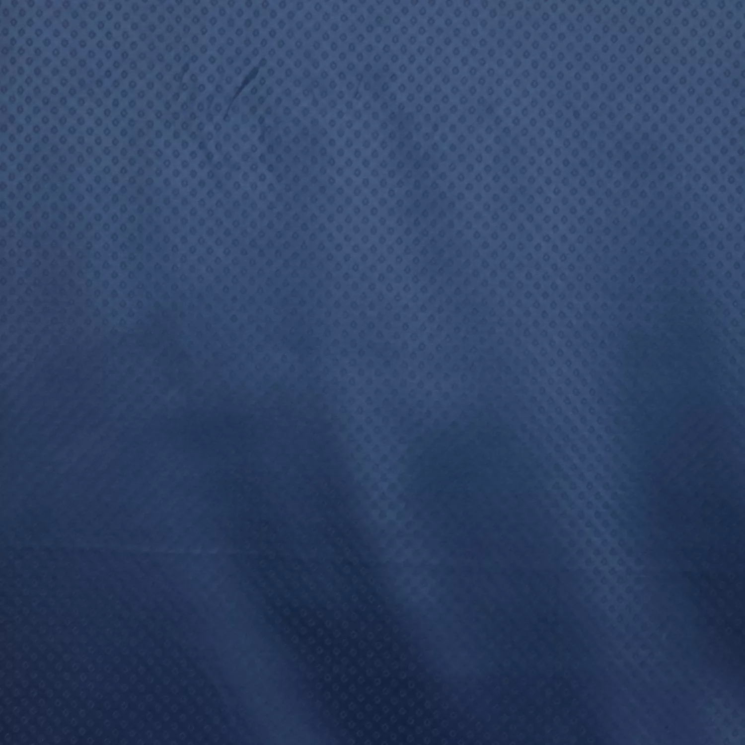 Woven jacquard plain marine blauw