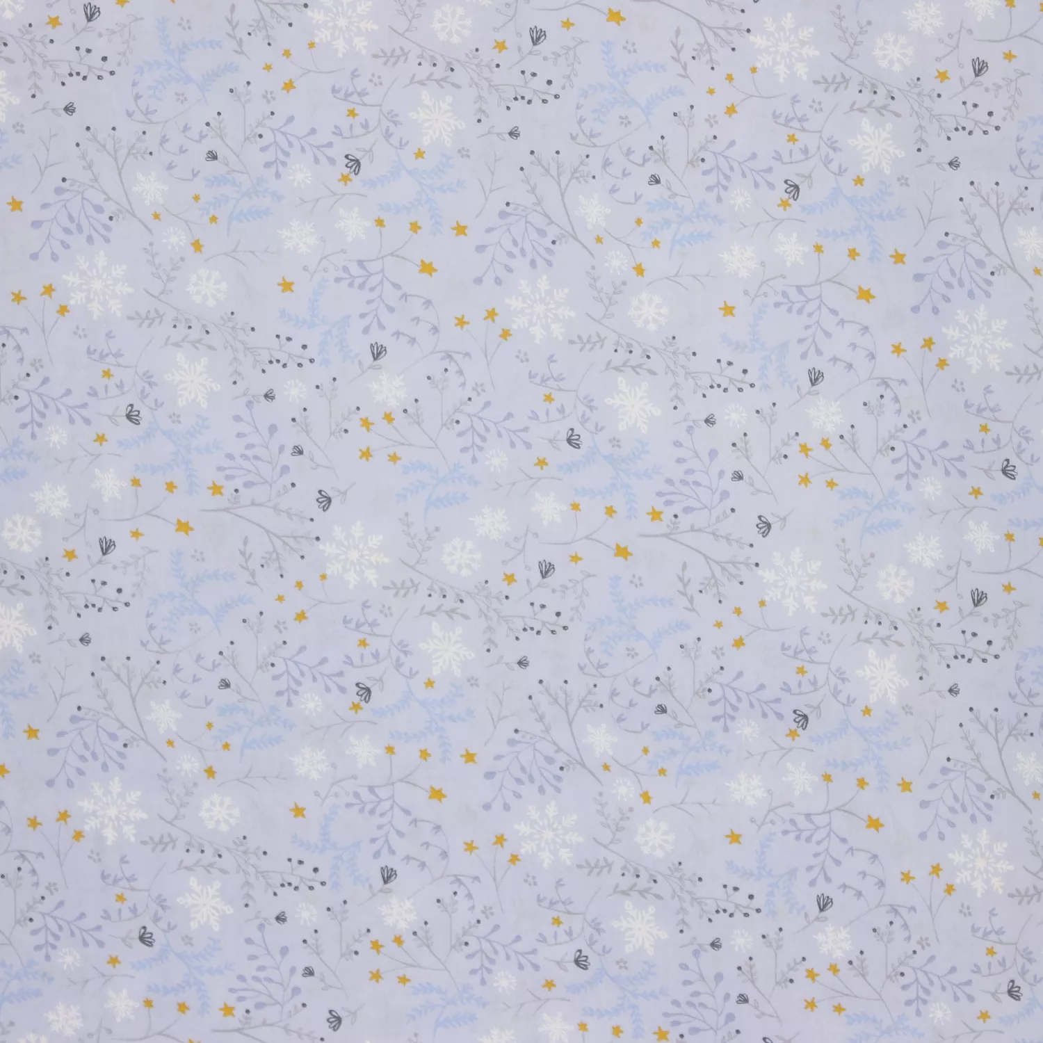 Katoen poplin 'Artic Flowers'   -  Katia