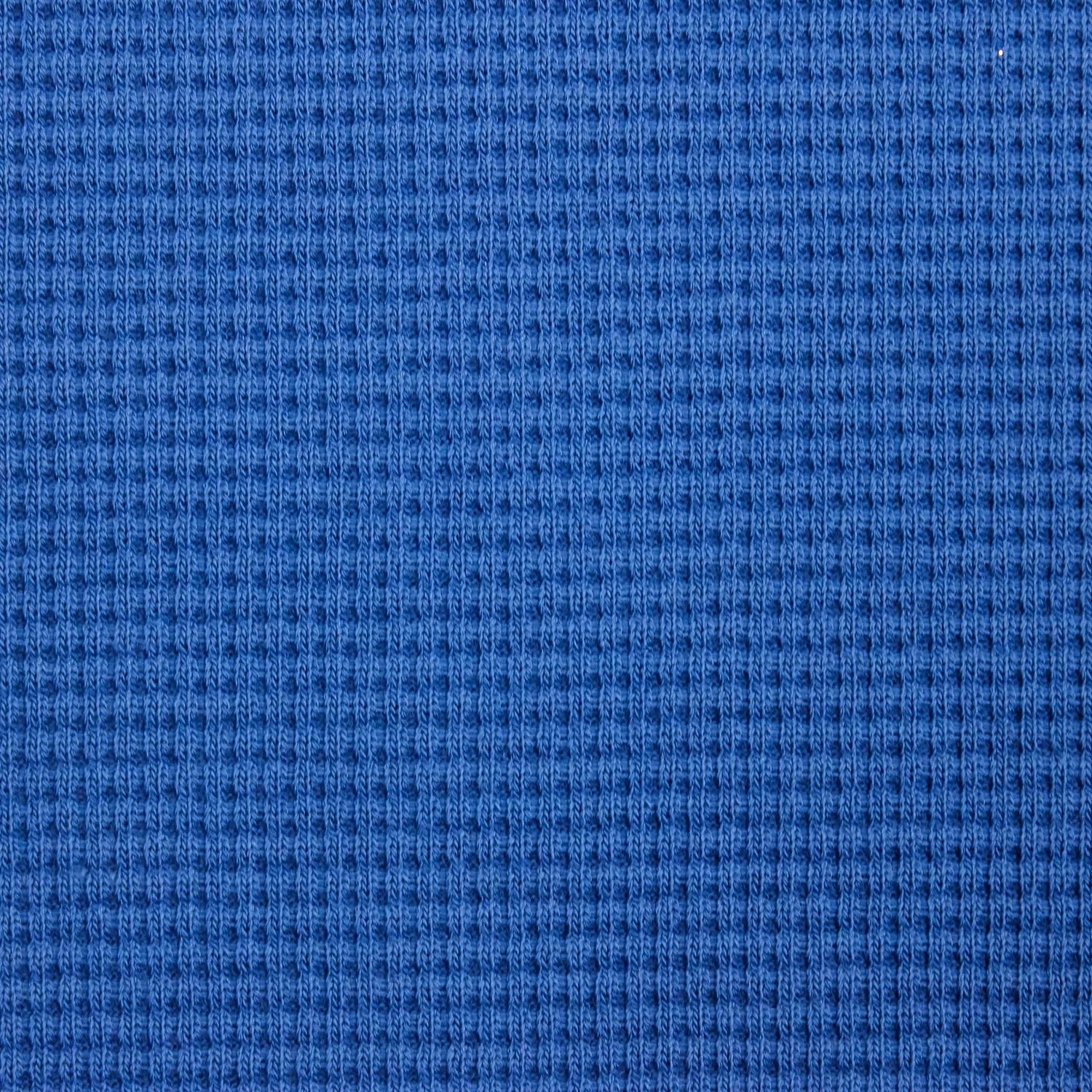 Wafeltricot blauw
