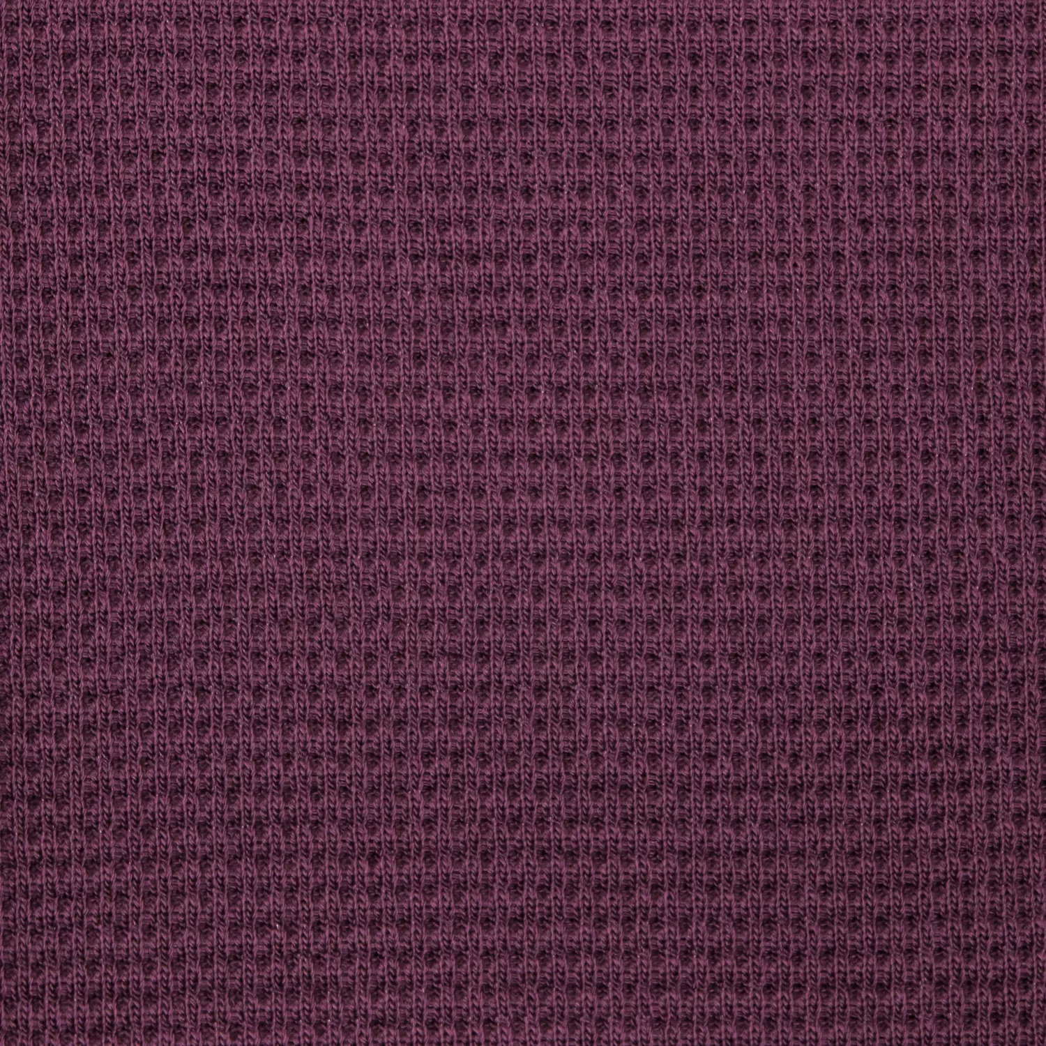 Wafeltricot aubergine