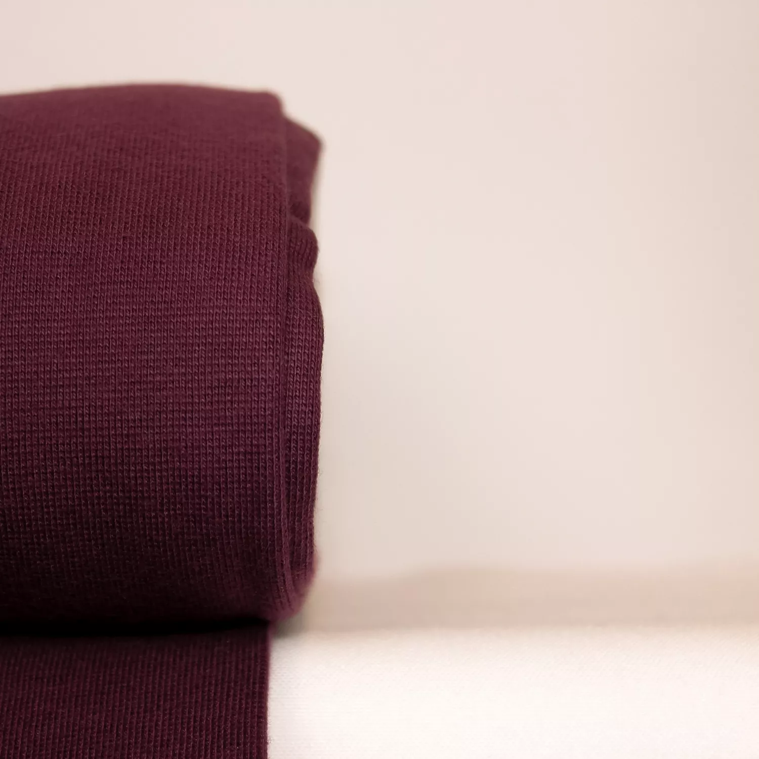 Boordstof aubergine
