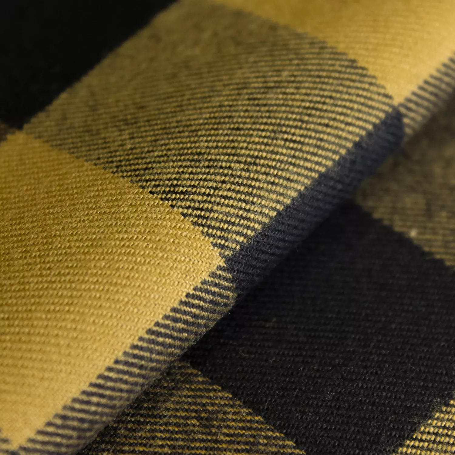 Flanel bruin met ruiten