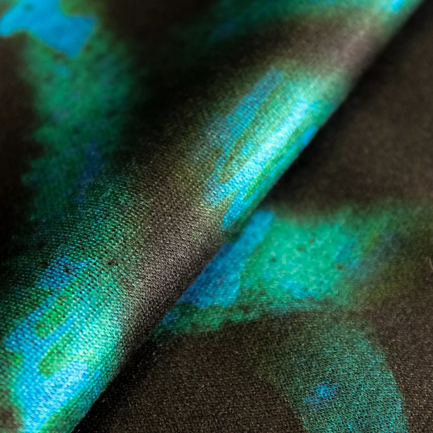 Punta di Roma zwart met groen / blauw