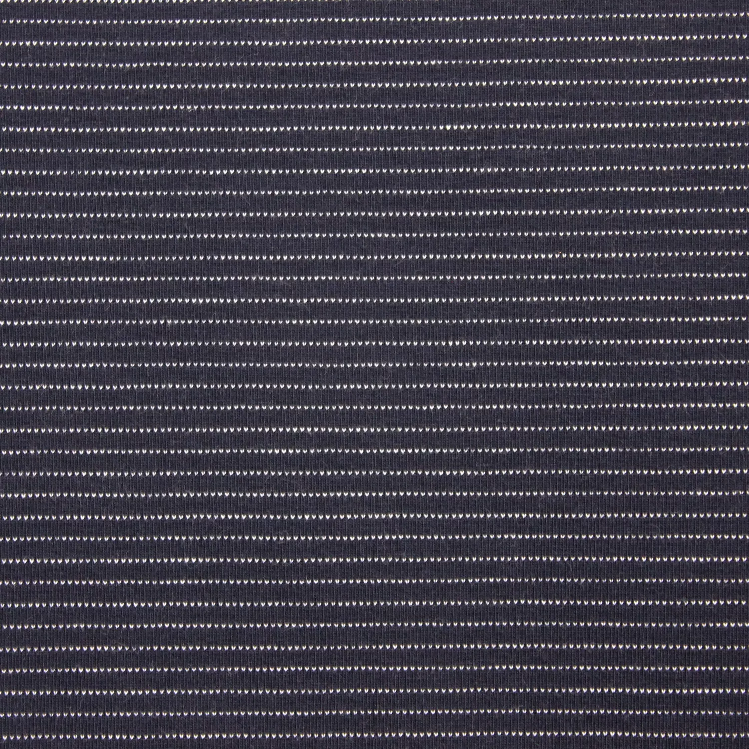 Katoen tricot blauw met strepen