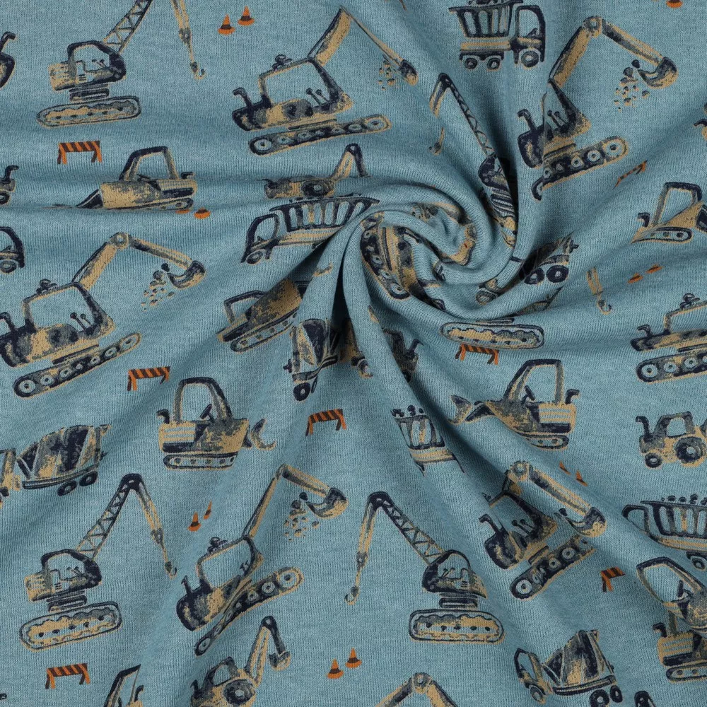 Sweater blauw met kranen - Poppy
