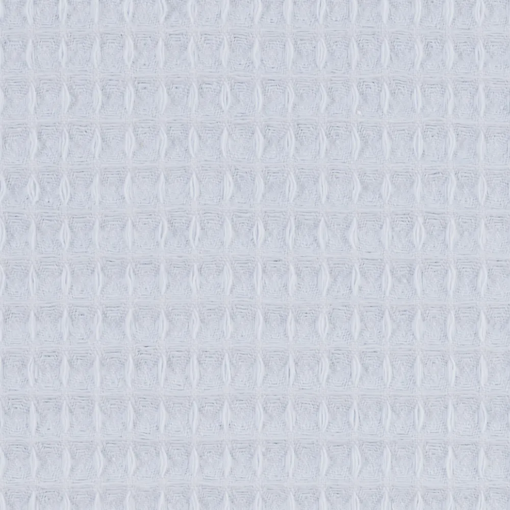 Wafelstof katoen babyblauw 'Nelson'