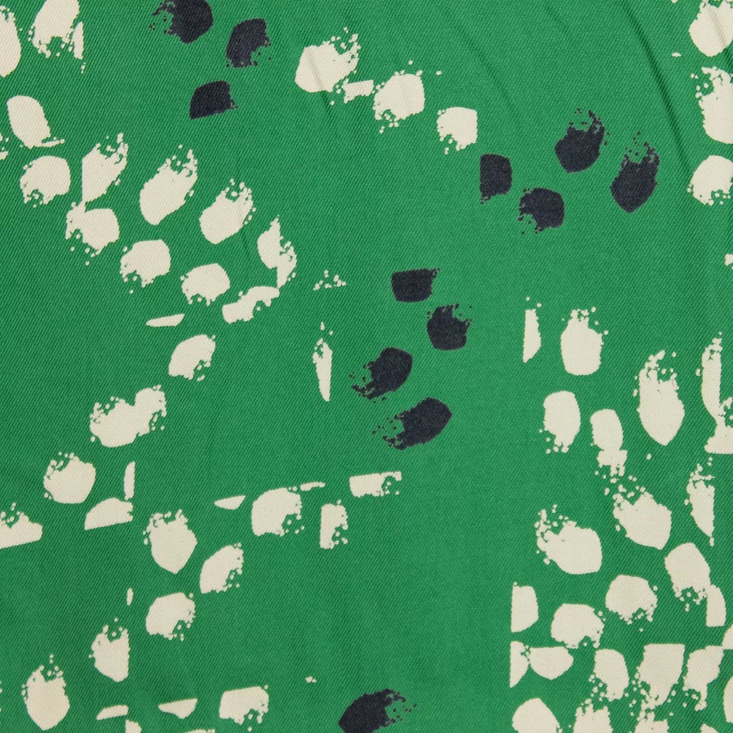 Tencel groen met witte vlekken - Meet Milk