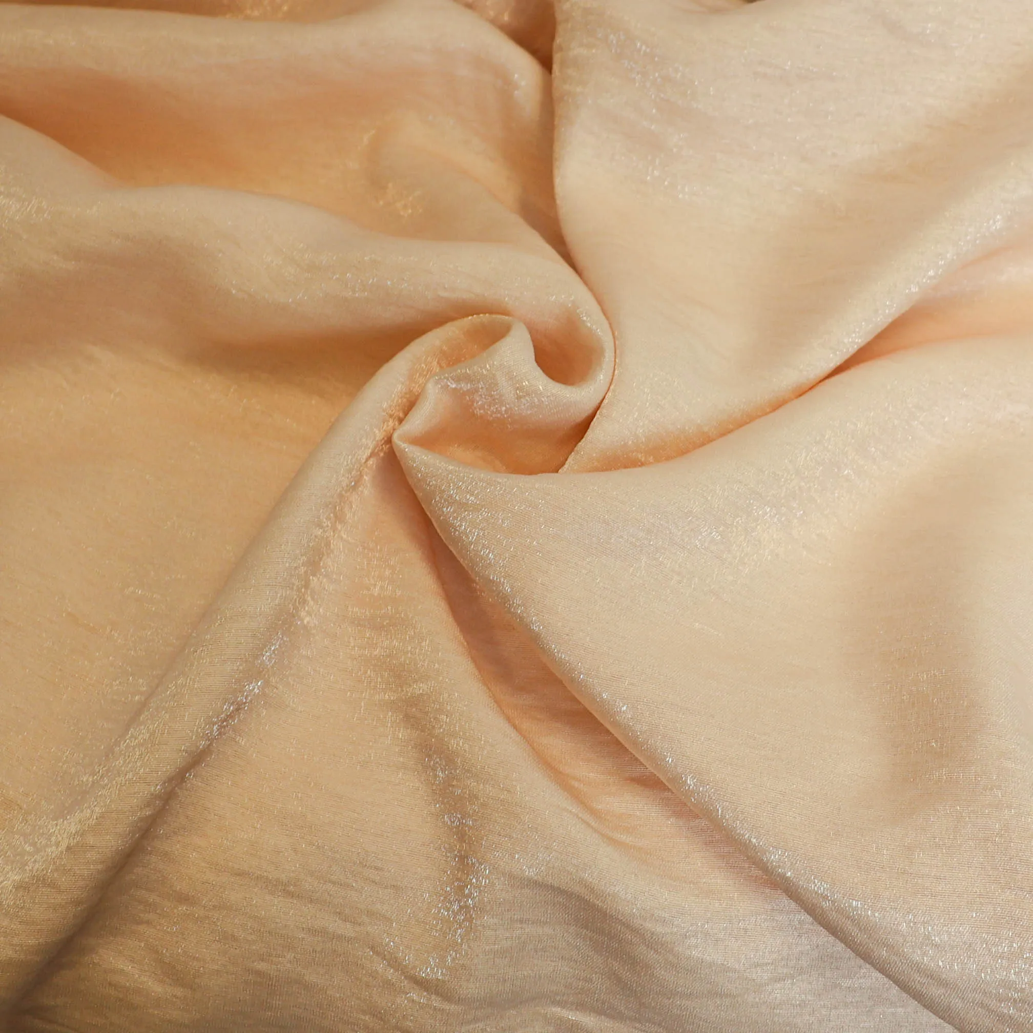 Glans viscose rosé goud - Fibre Mood