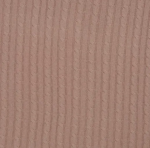 Gebreide stof oud roze