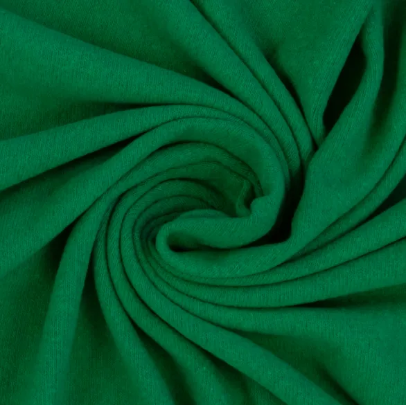 Gebreide stof groen