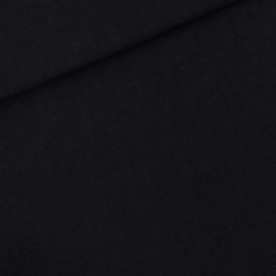 Linnen/viscose zwart 'Natural Black' van See You At Six