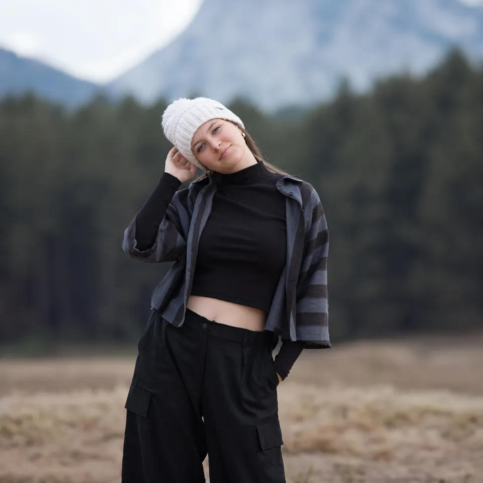 Linnen/viscose zwart 'Natural Black' van See You At Six