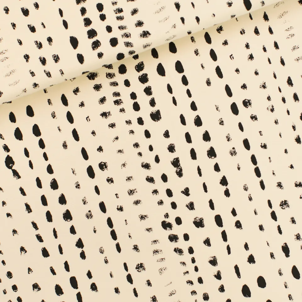 French terry beige 'Fingerprints' van See You At Six