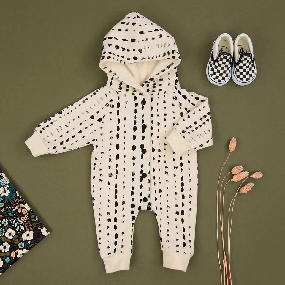 Boordstof rib 'Navoja Beige' van See You At Six