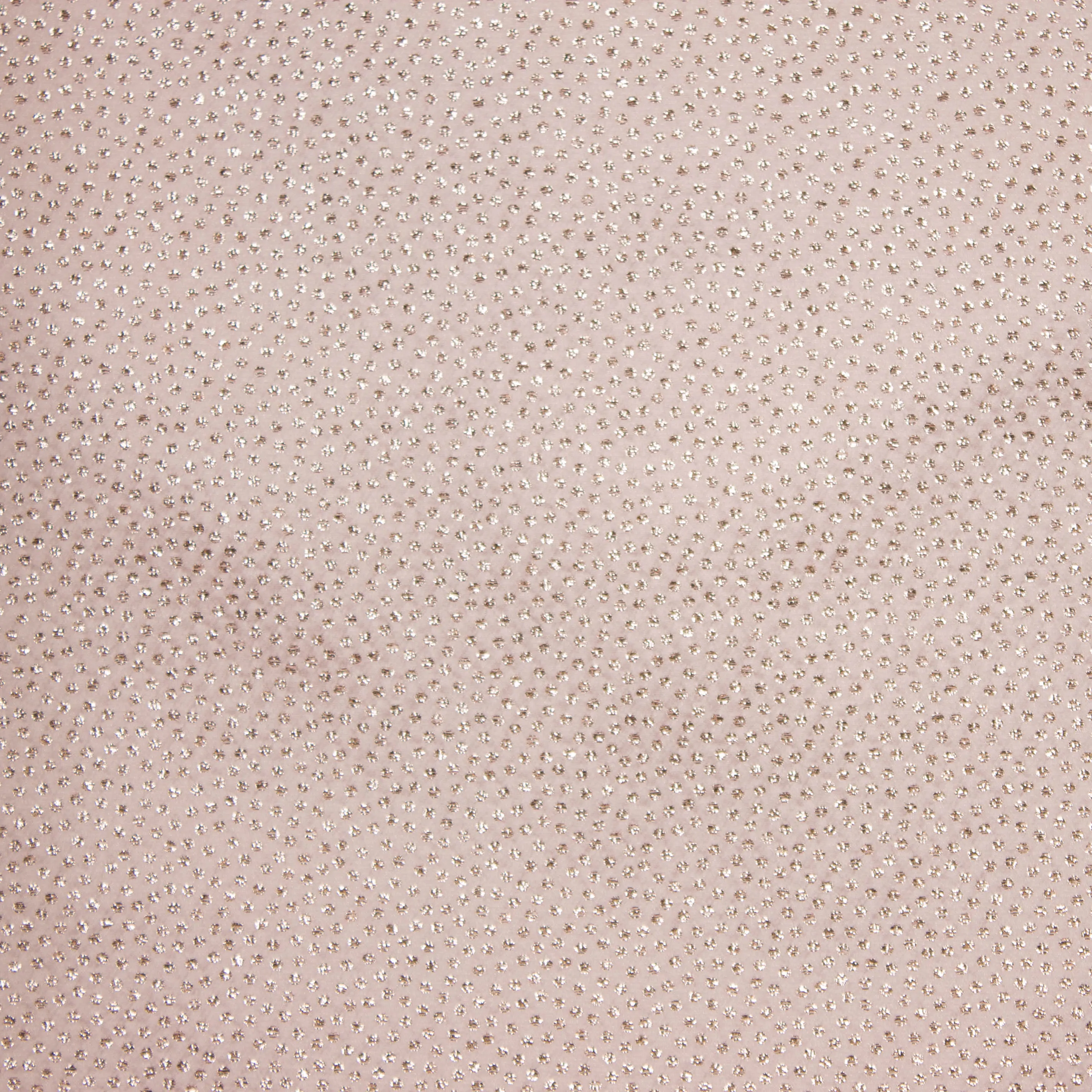 Roze jacquard met zilveren bolletjes - Lorré