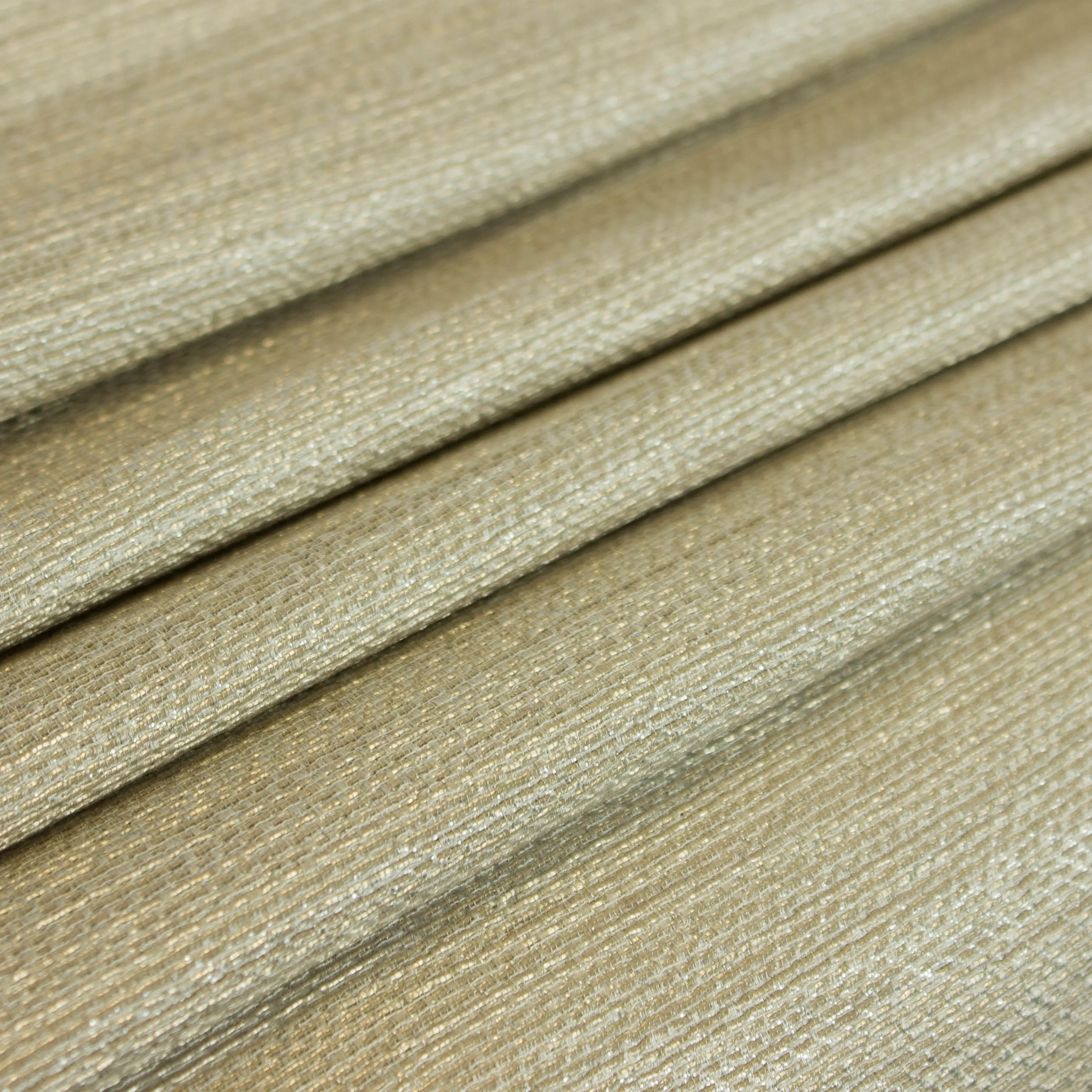 Jacquard goud/zilver met glans