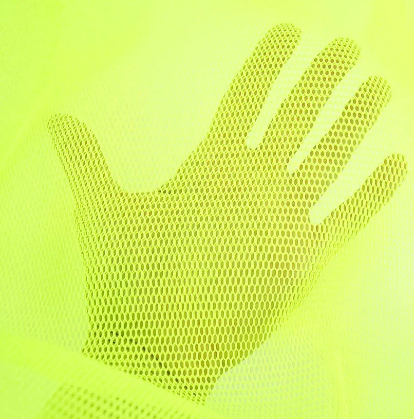Mesh netstof fluo limoen groen   - Katia Fabrics