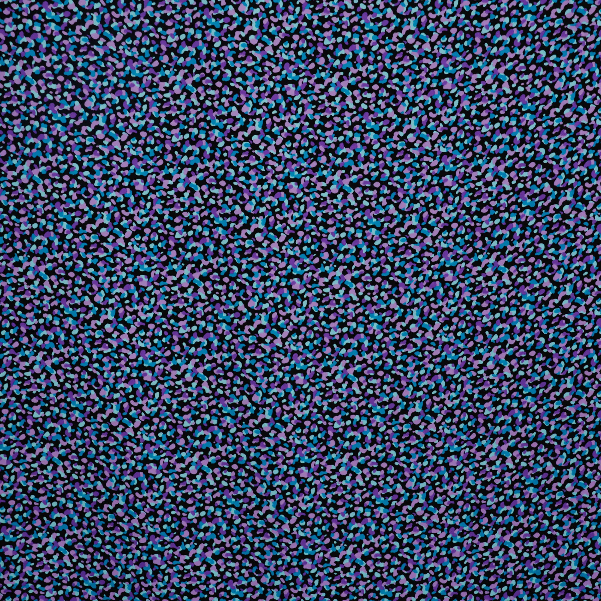 Micro fiber polyester met blauw en paarse print