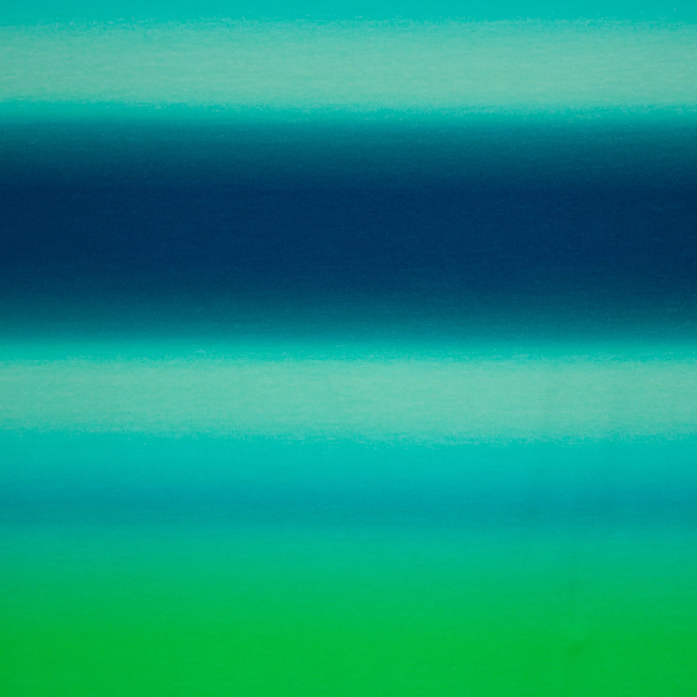 French terry kleurenovergang groen-blauw