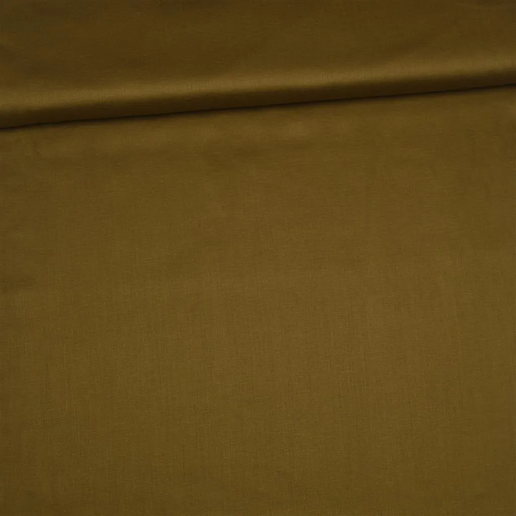 Lyocell linnen twill legergroen gesatineerd - Knipmode & Editex