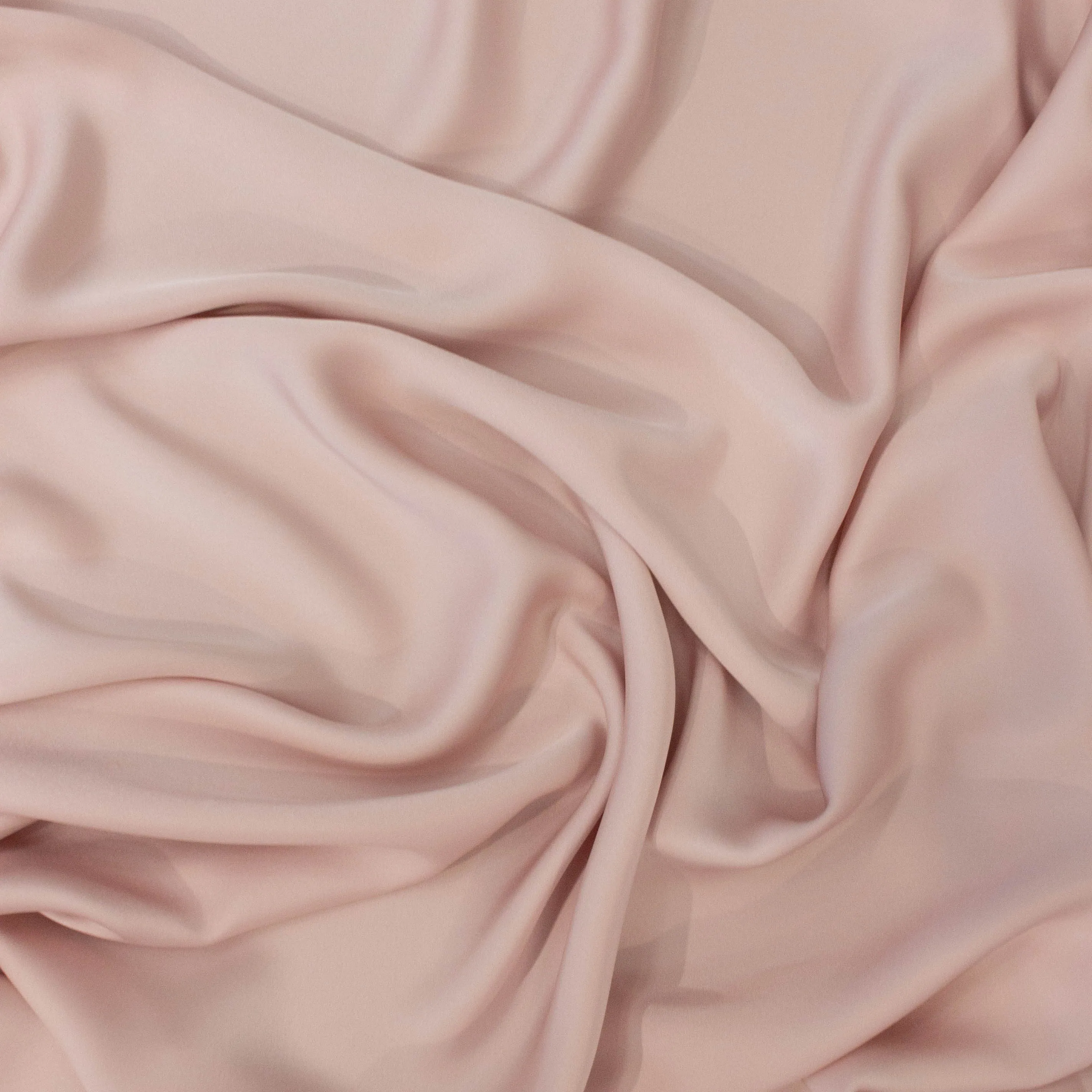 Fijne polyester dubbelzijdige satijn oudroze - Lorré