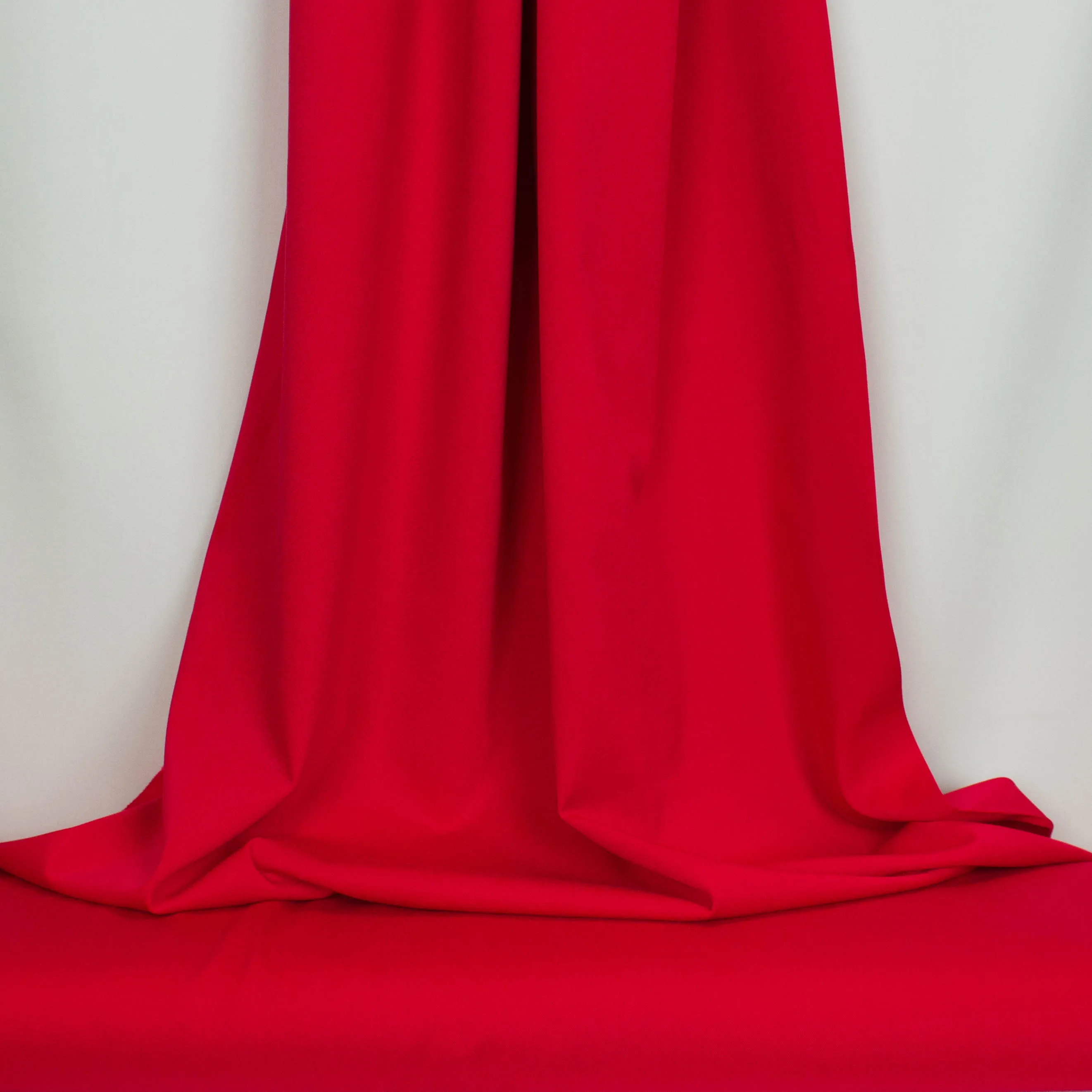 Viscose lichte stretch rood