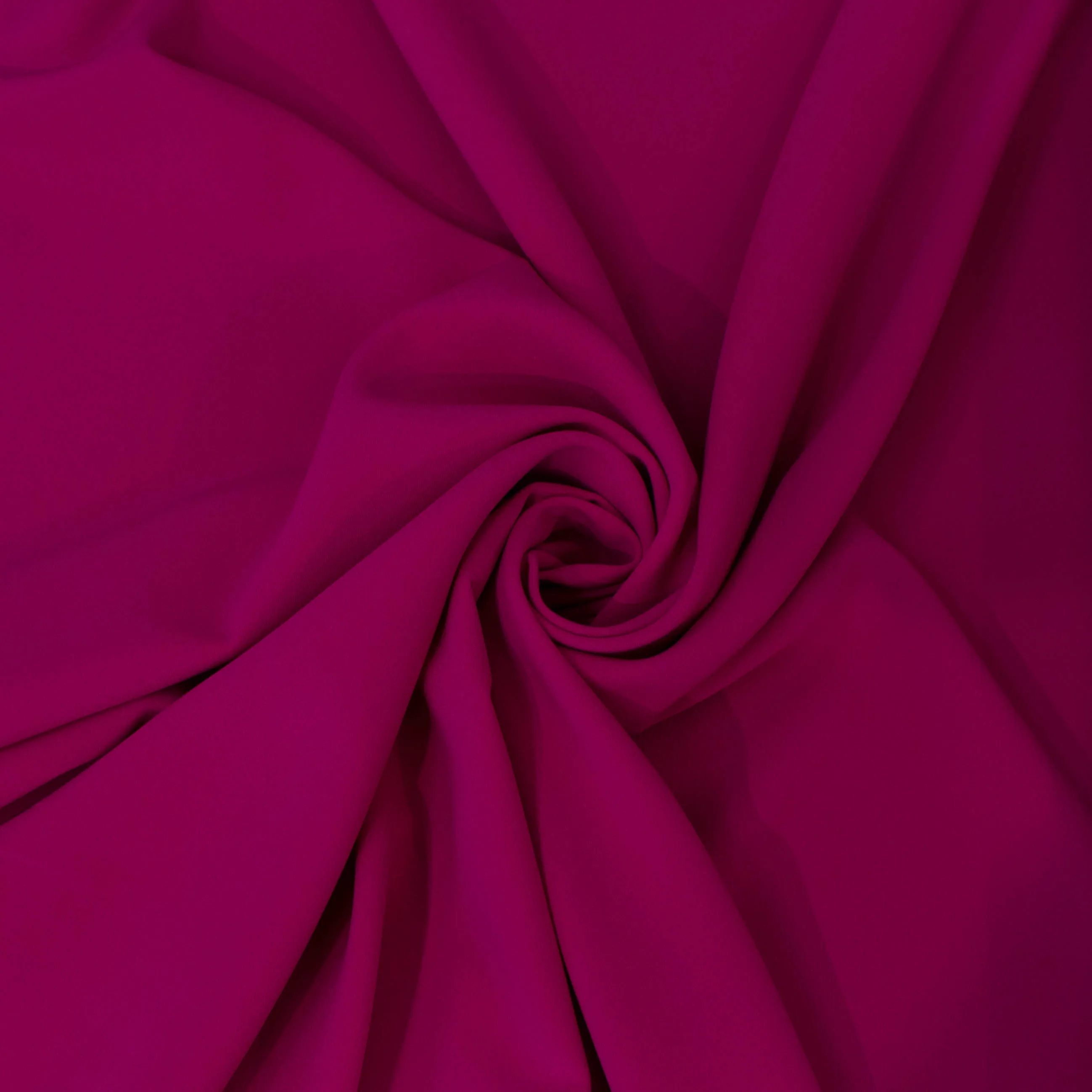 Stretch crêpe bright fuchsia - Lorré