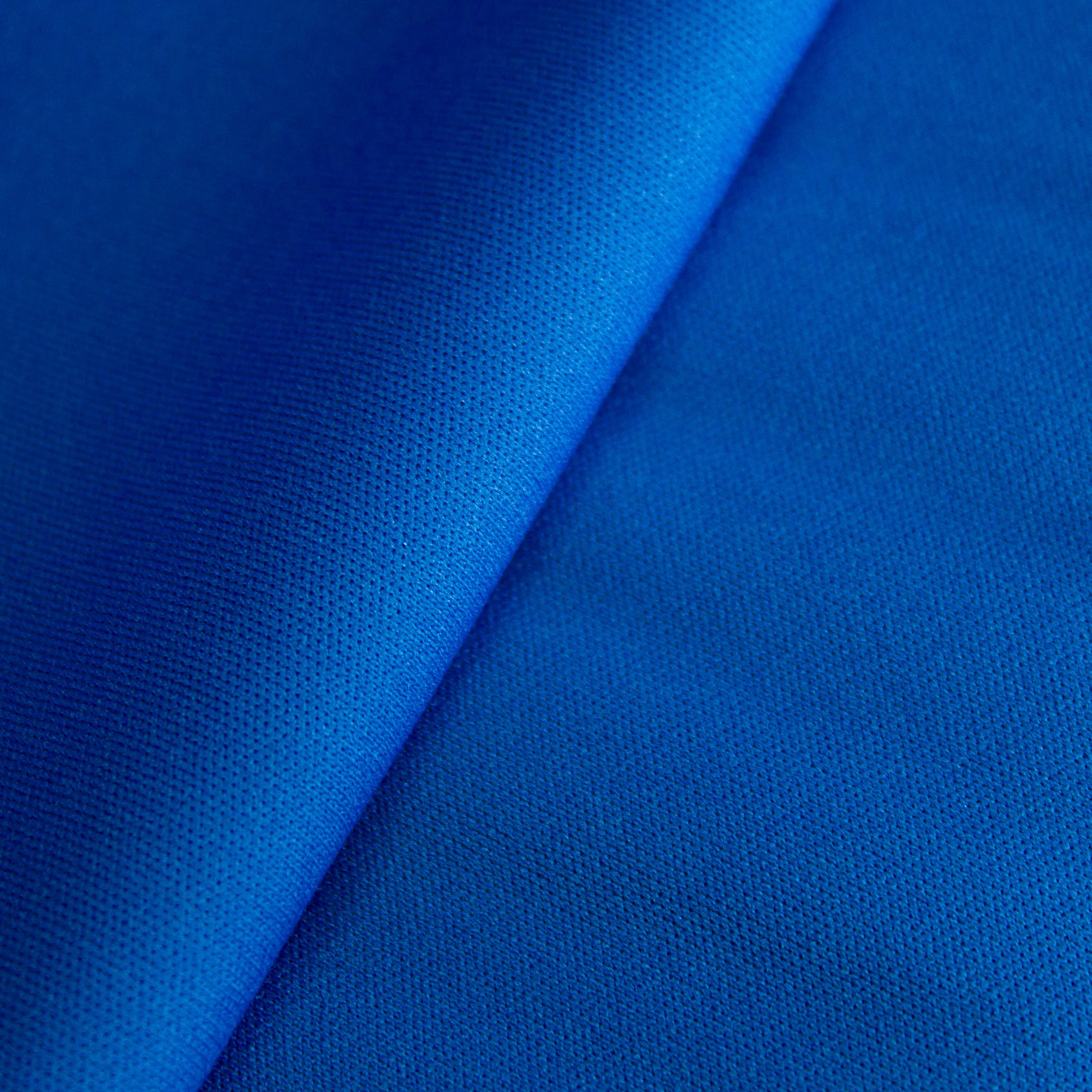Polyester tricot blauw