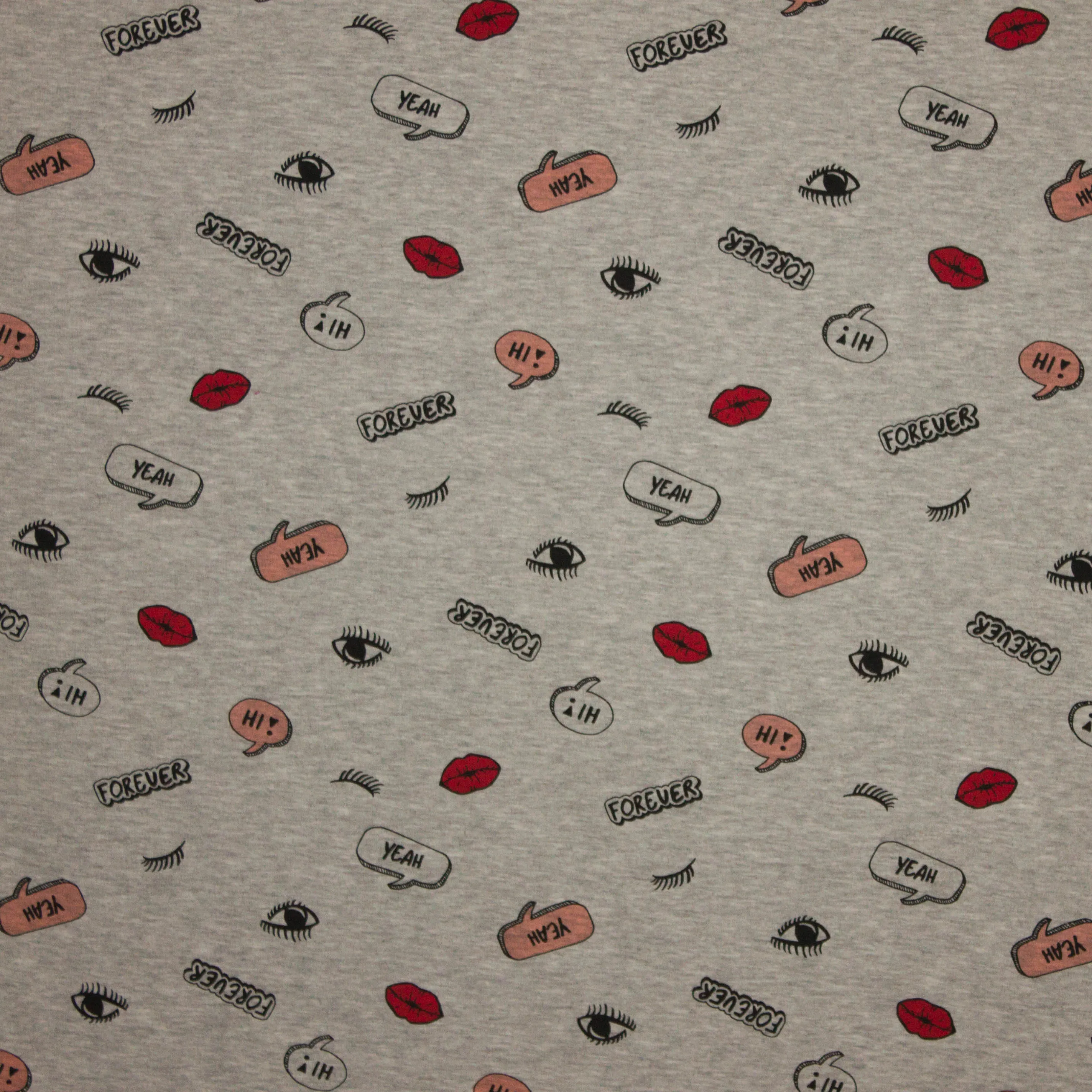 Sweater gemeleerd grijs