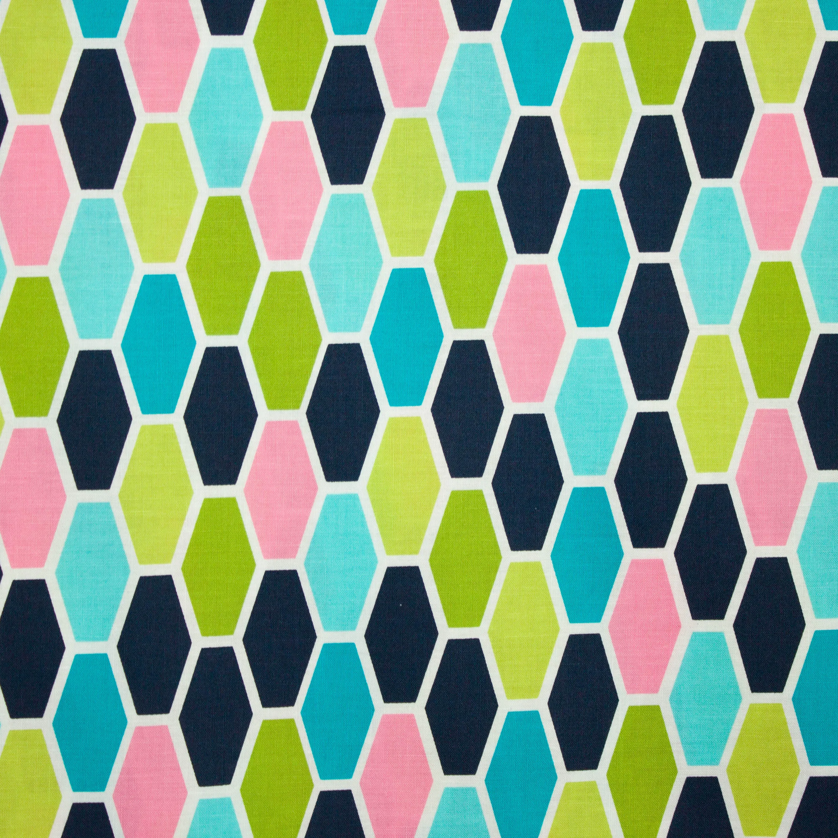 Katoen hexagon patroon