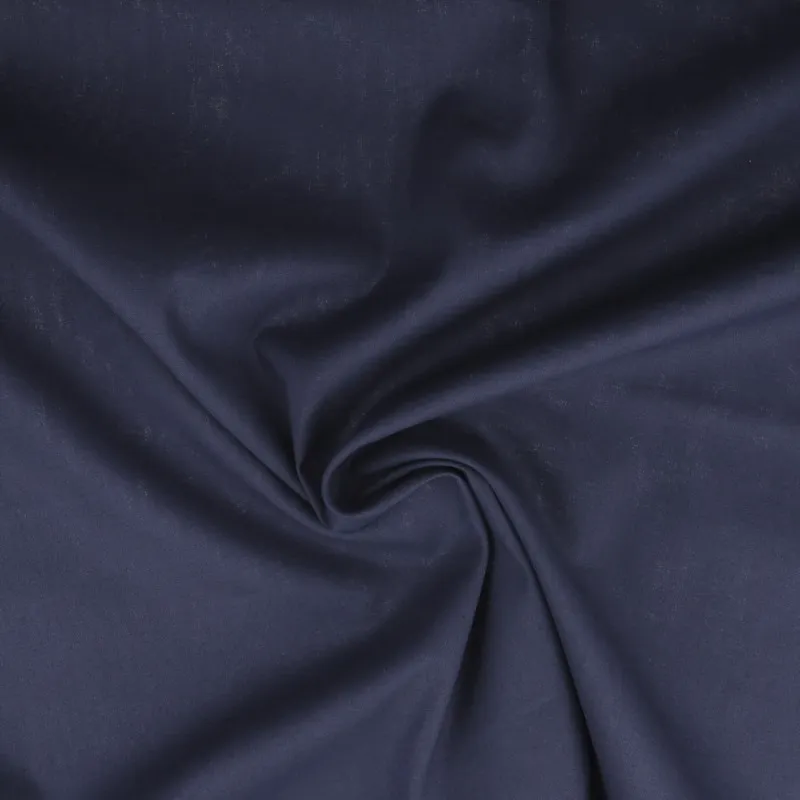 Katoen indigo blauw