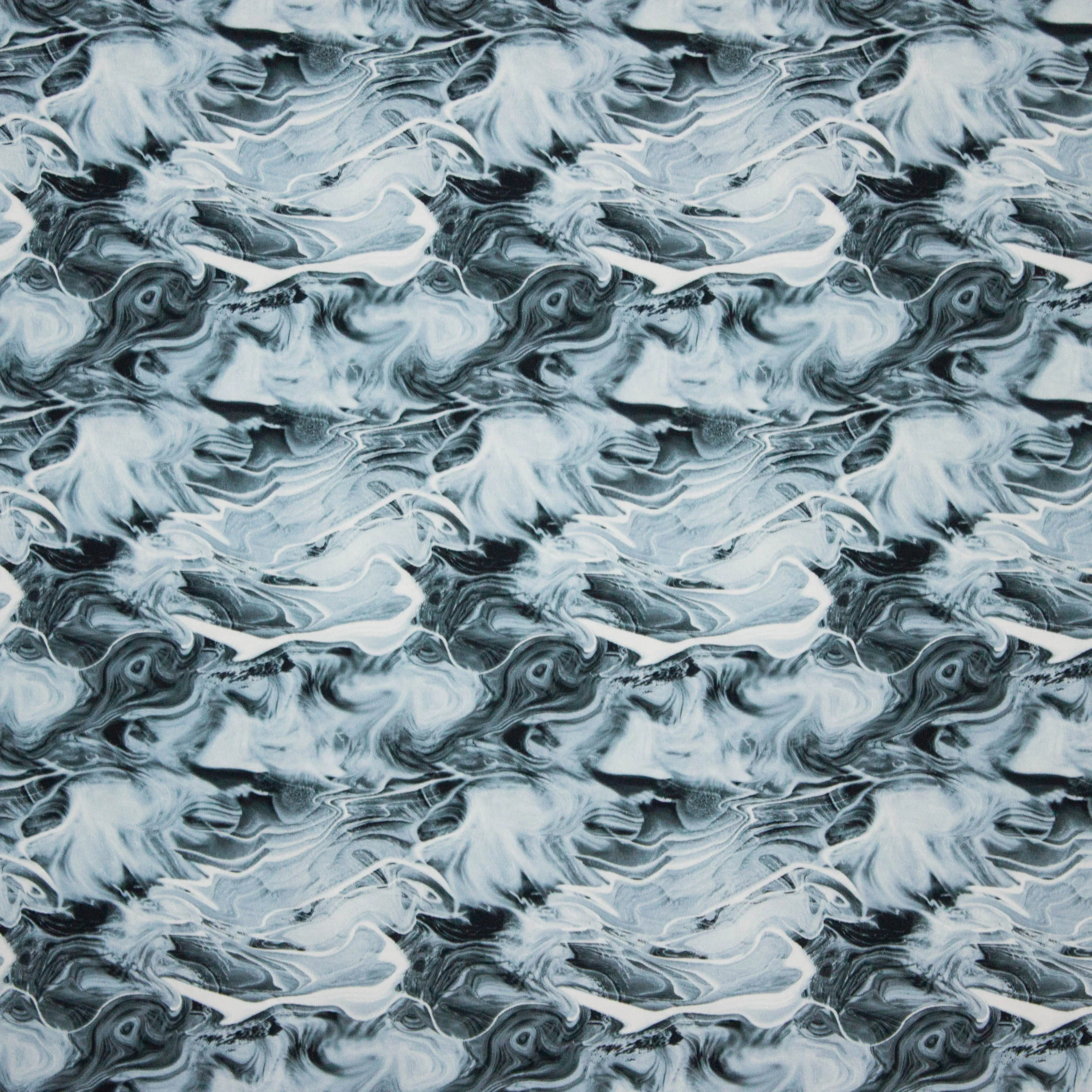Tricot blauw marmer aquarel