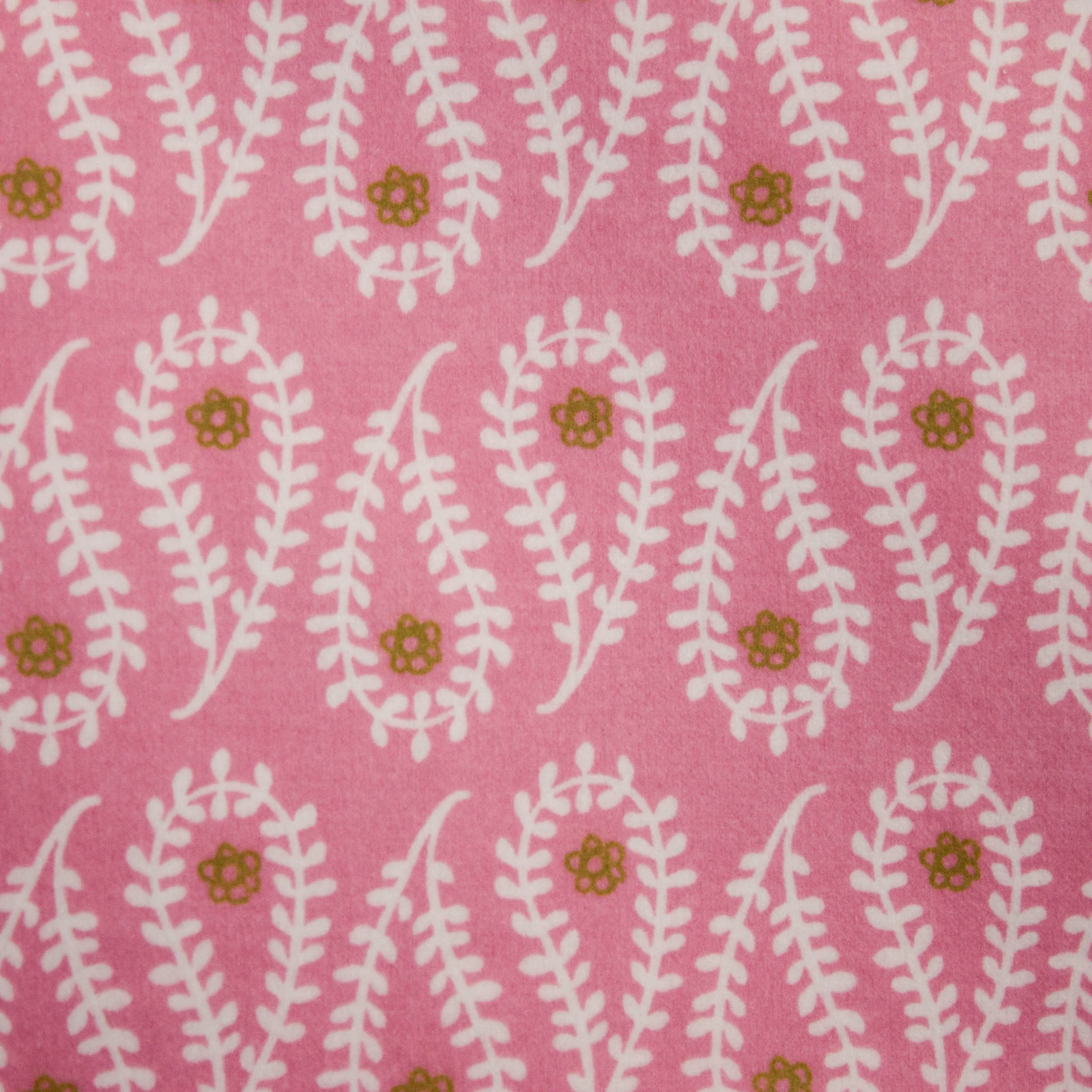 Flanel roze met abstract motief