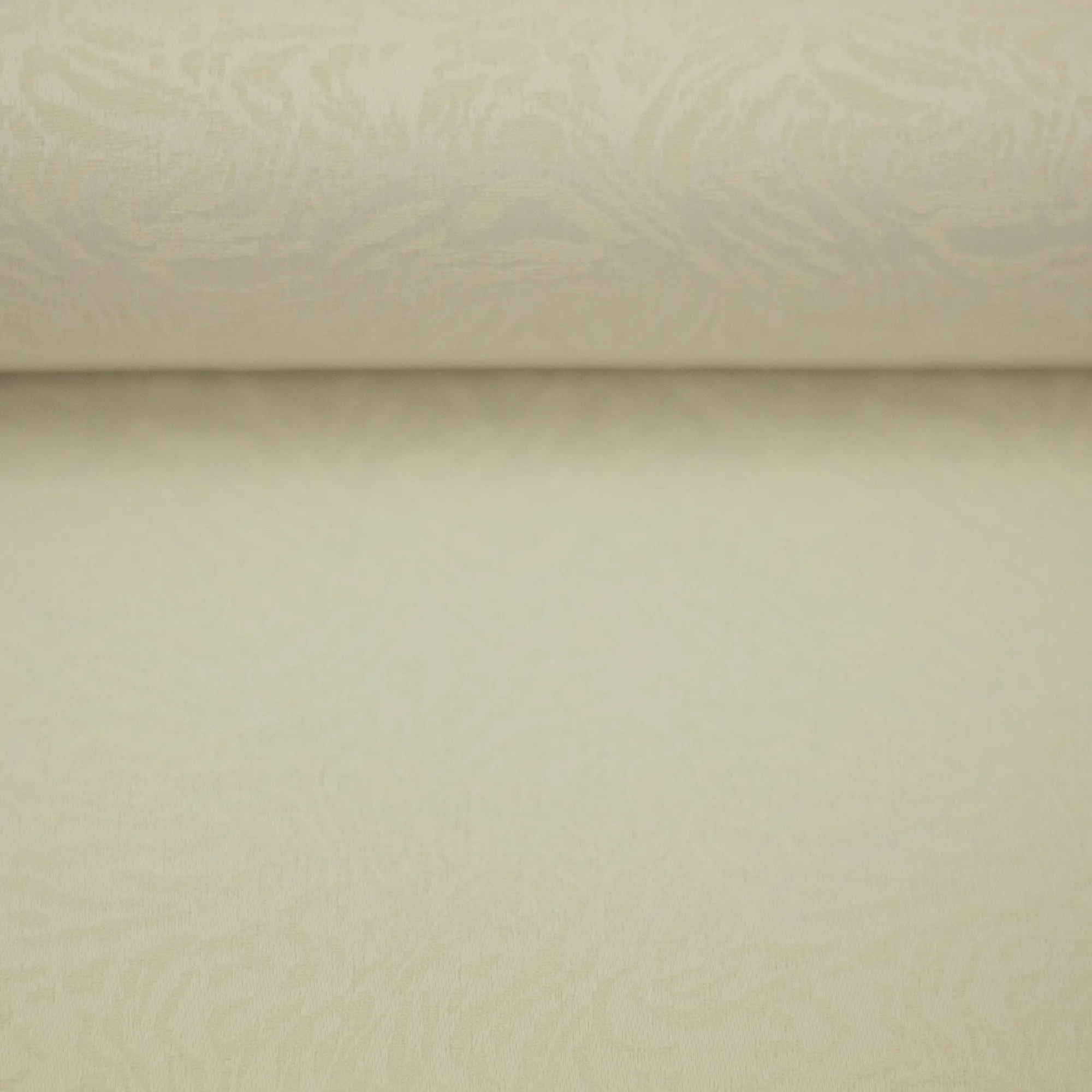 Jacquard ecru met abstract motief