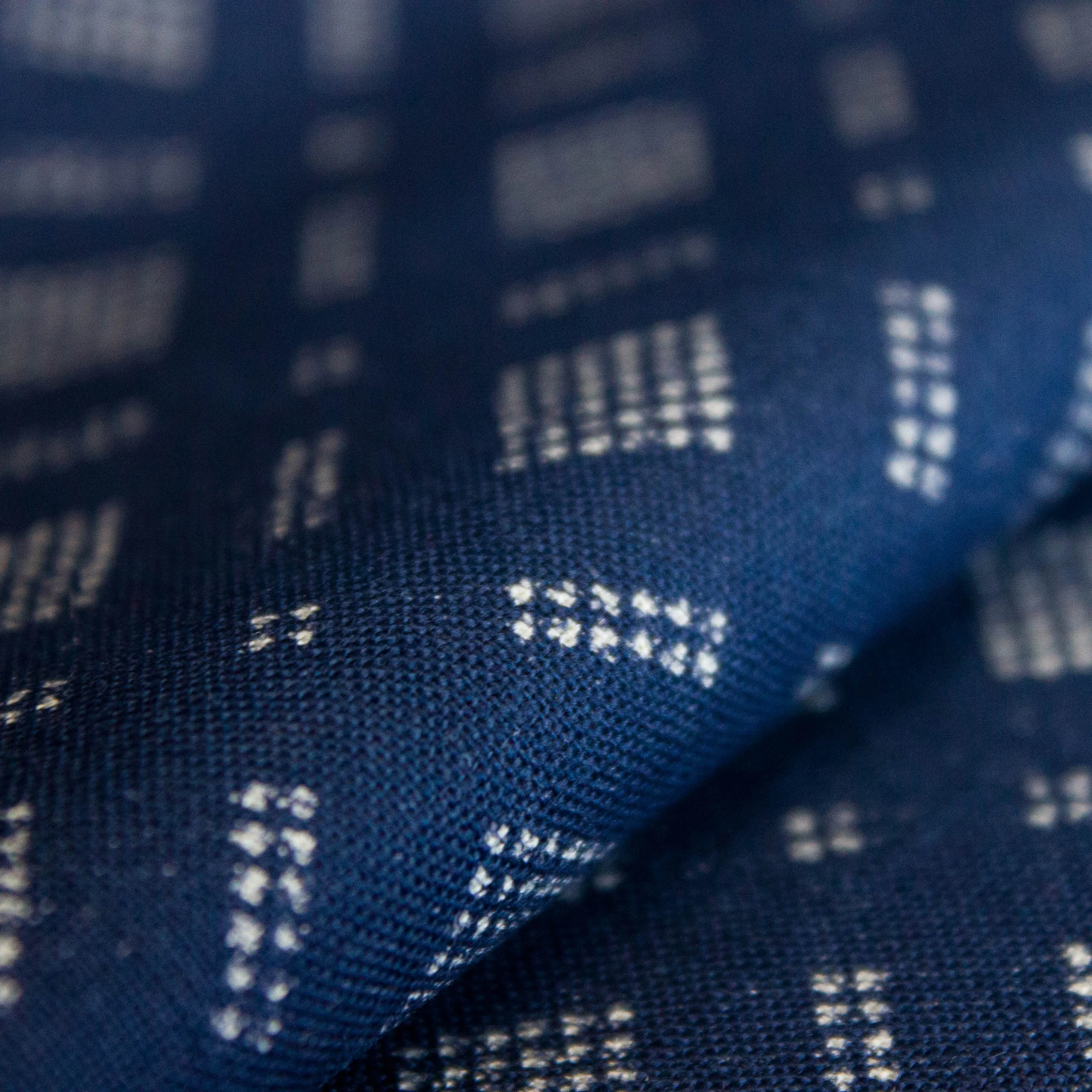 Flanel blauw met ruiten
