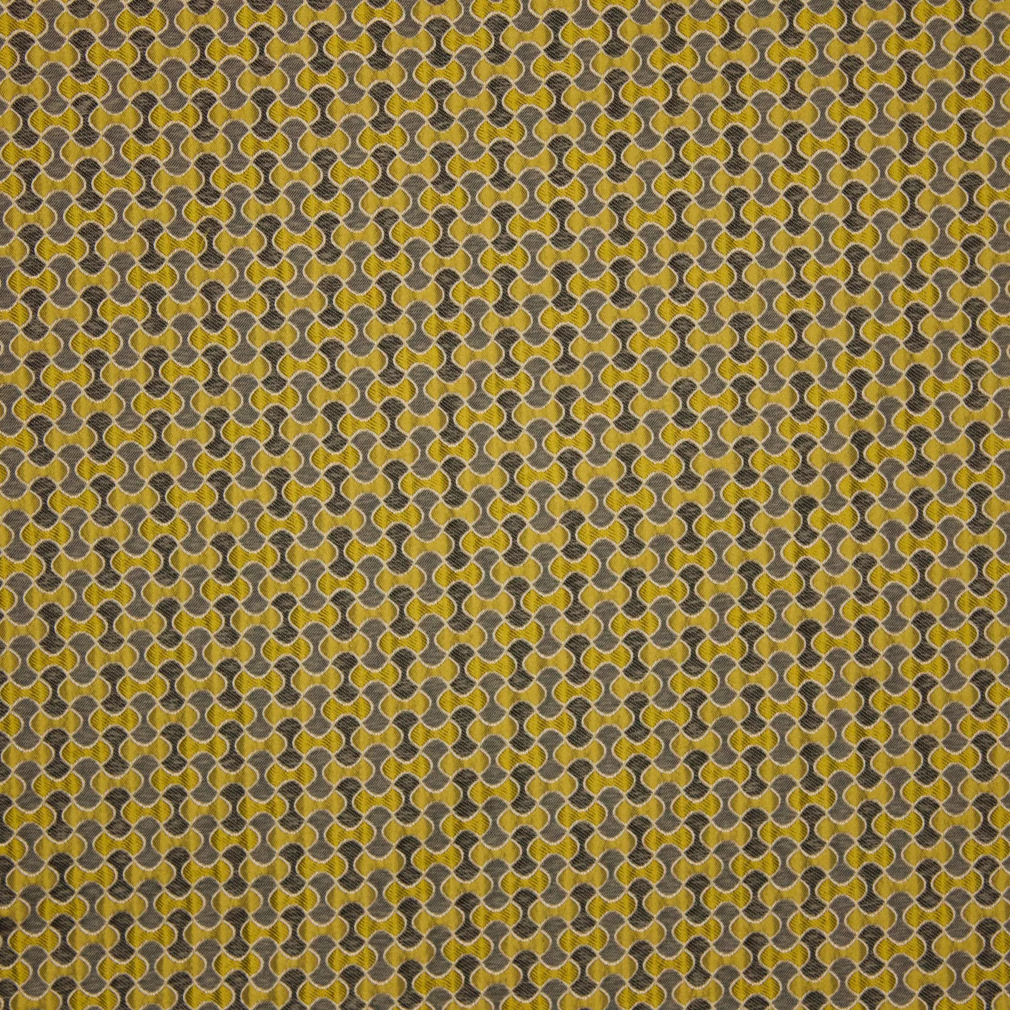 Jacquard met abstract motief