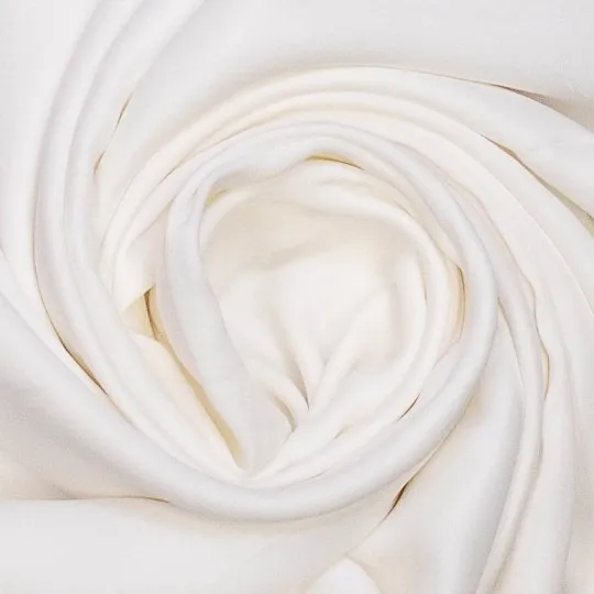 Viscose satijn wit