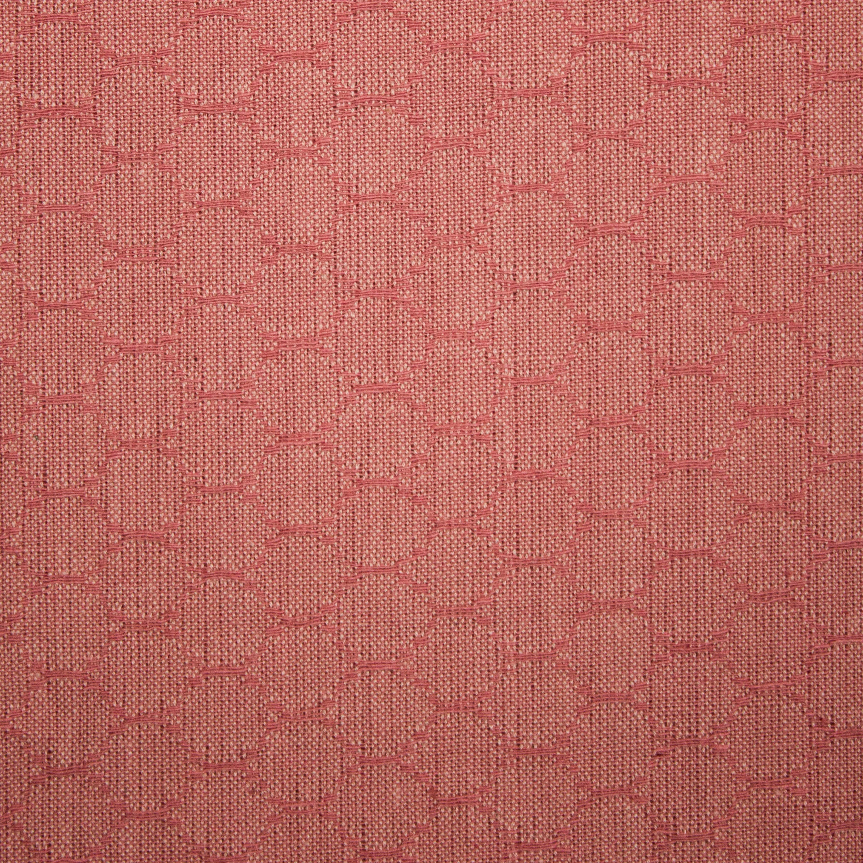 Katoen vuil roze met honingraad motief dubbel geweven - Fableism