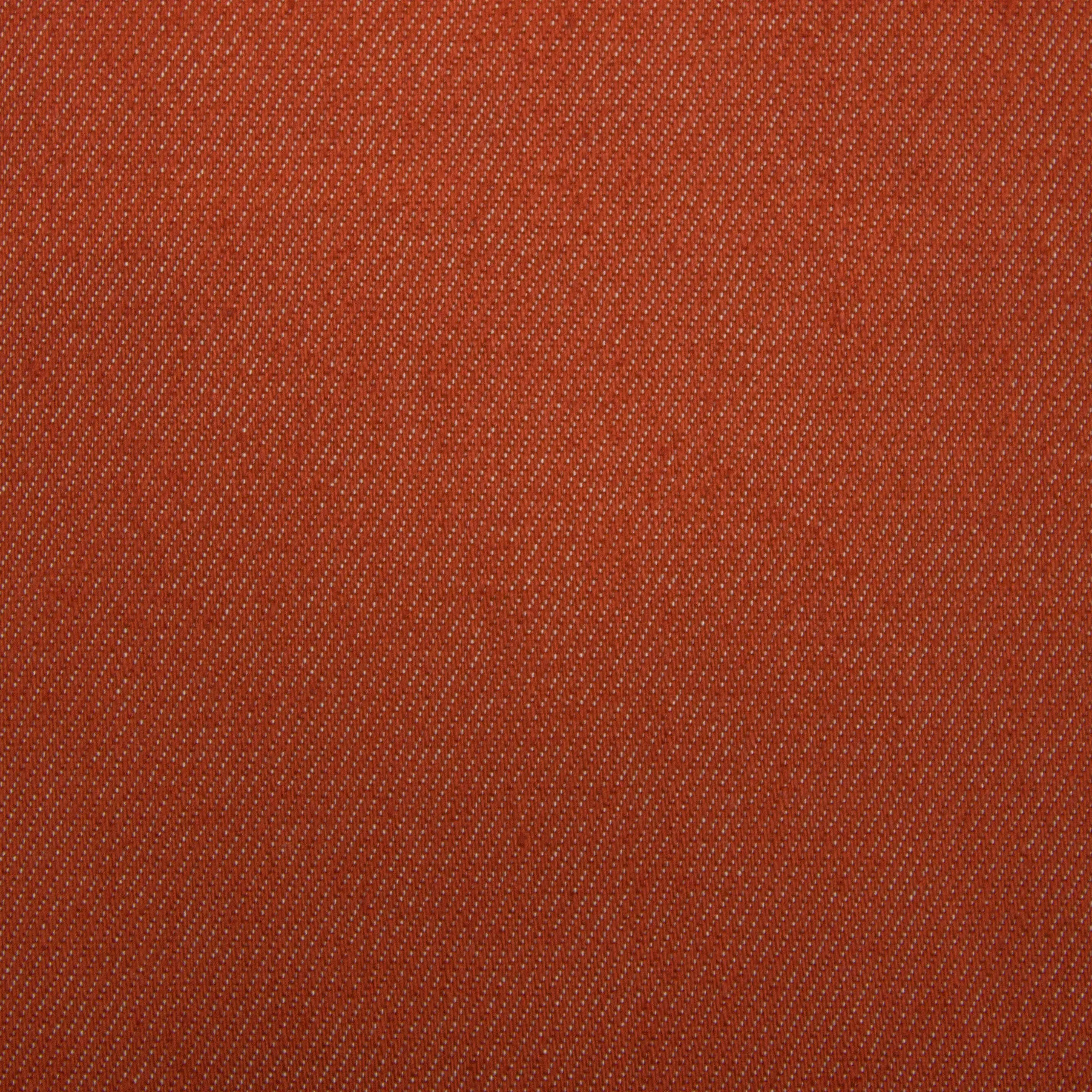 Denim stretch oranje / bruin