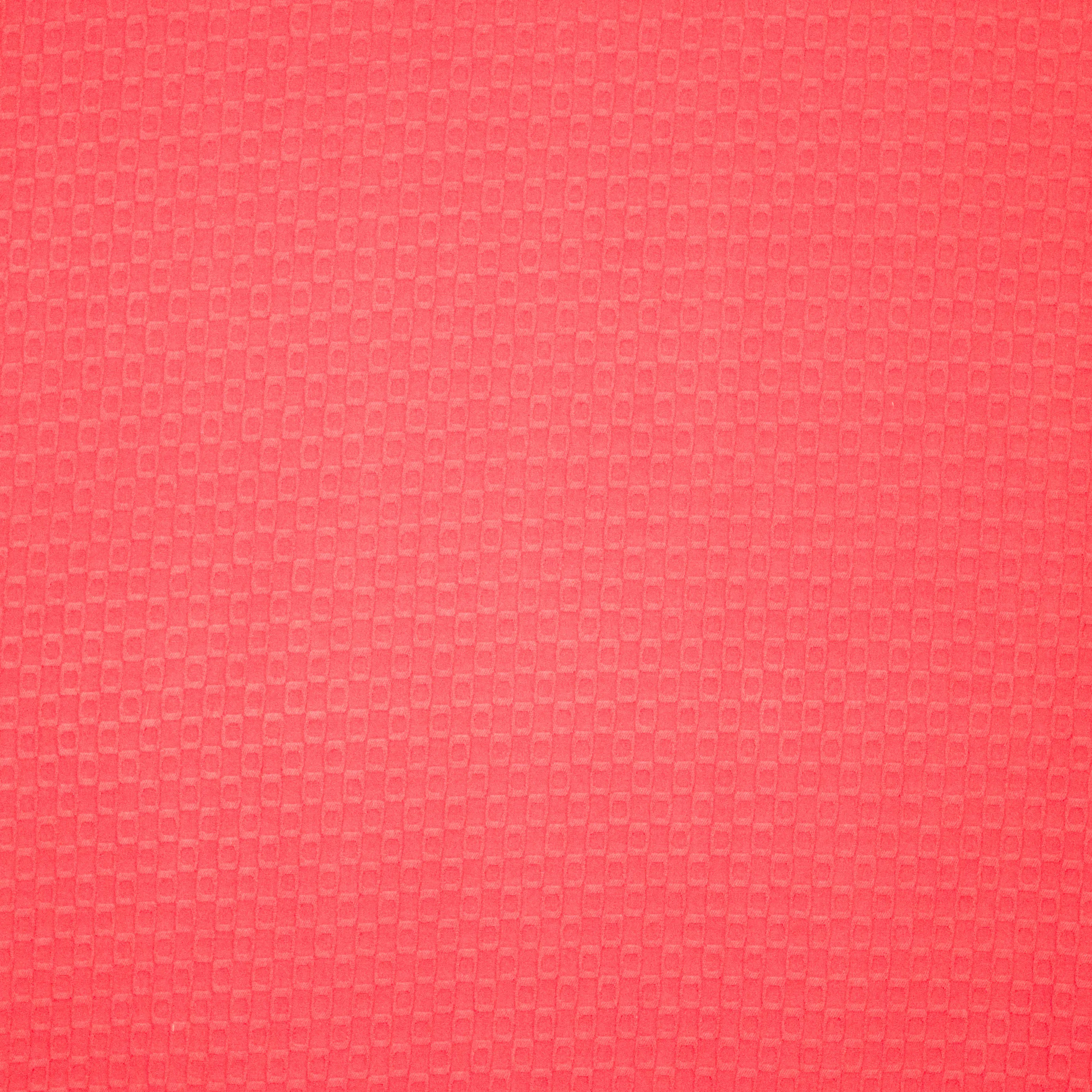 Jacquard koraal geometrisch motief