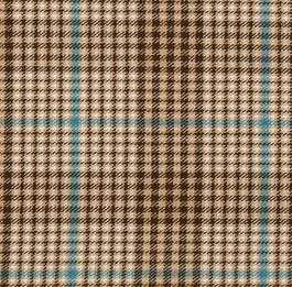 Polyester viscose geruit